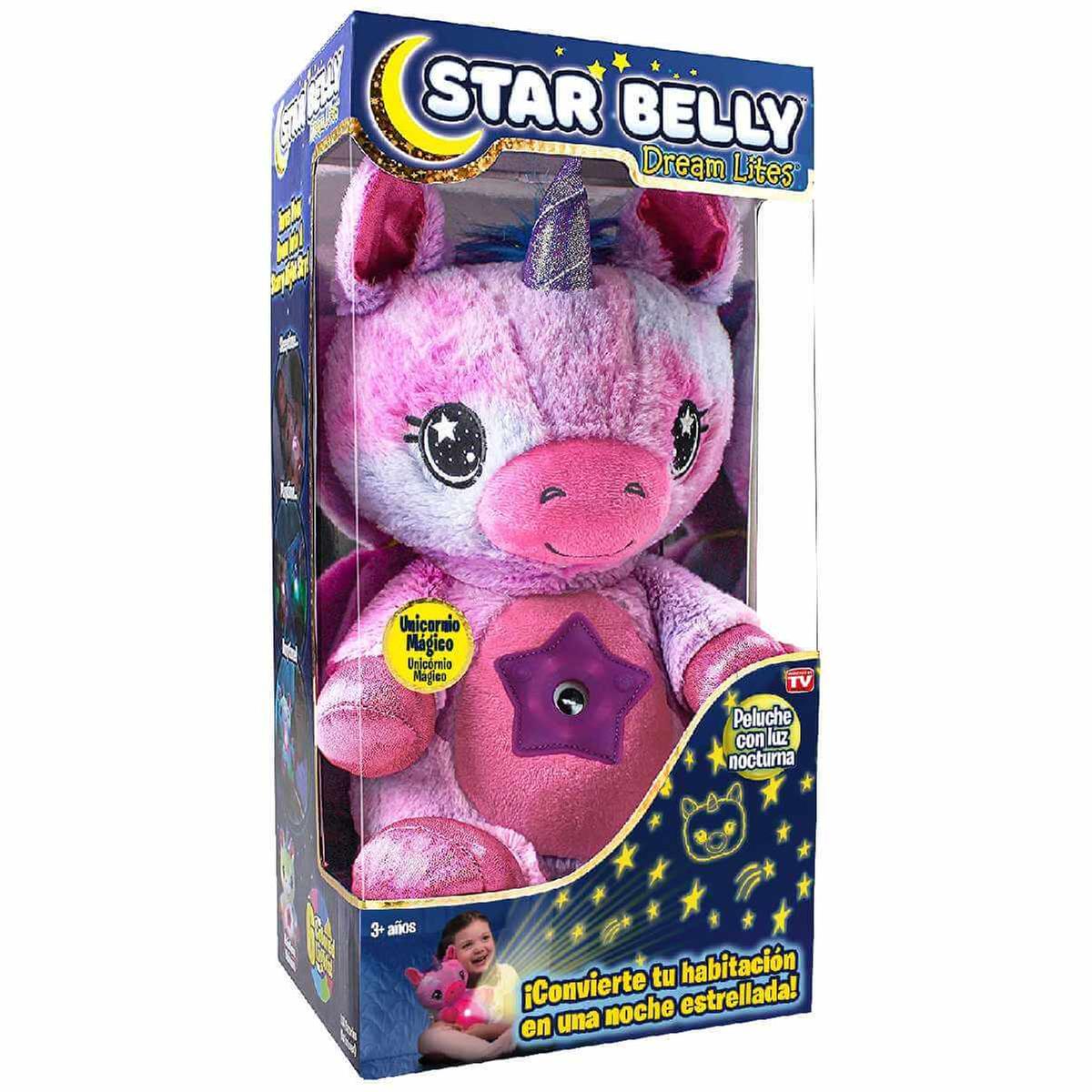 Brinquedo de projeção Unicorn Star para meninas: presente de Natal