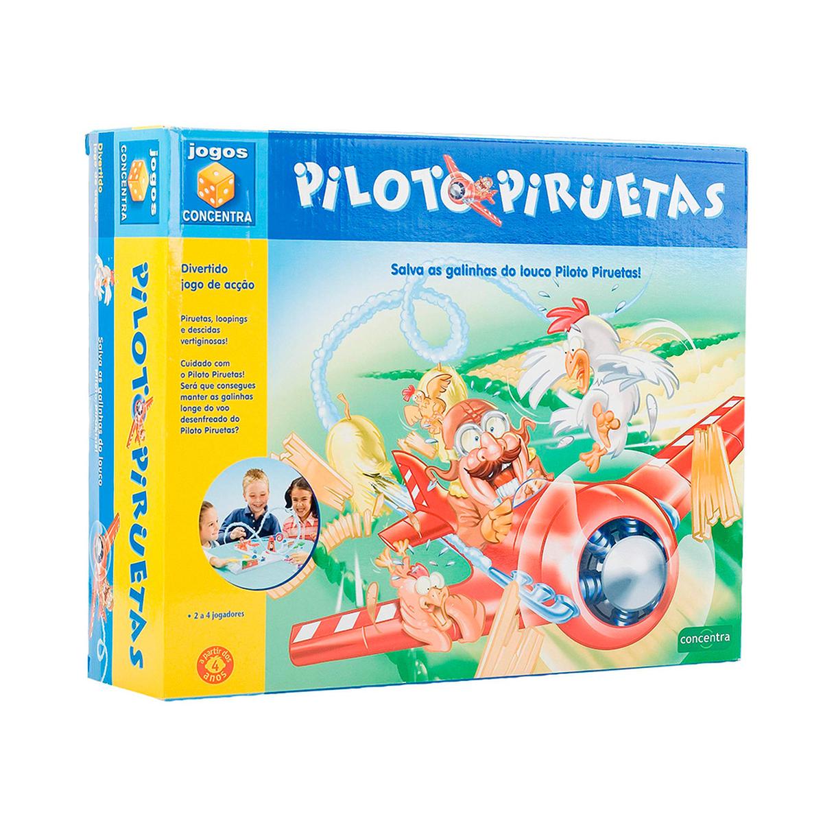 Piloto Piruetas, Jogos Português