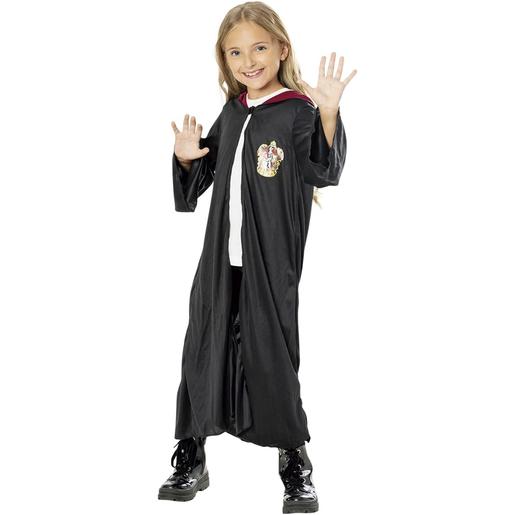 Harry Potter - Túnica mágica infantil com insígnia, para festas e eventos ㅤ