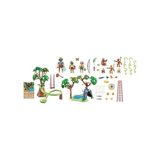 Playmobil - Parque infantil selva tropical Playmobil Wiltopia ㅤ
