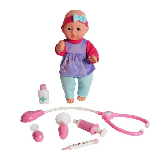 Boneco Bebé com Acessórios de Médico
