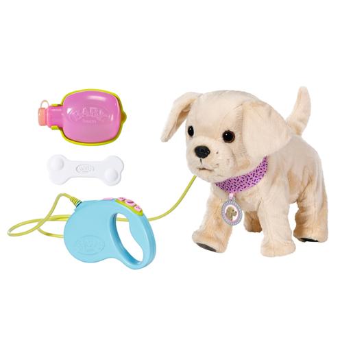 BABY born - Brinquedo animal My Lucky Dog com coleira, trela e acessórios
 ㅤ