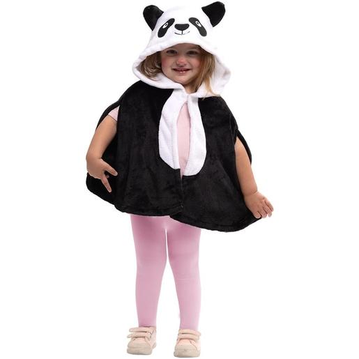 Panda - Capa Festiva Panda com Capuz para Disfarces