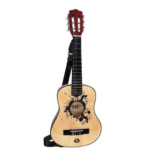 Music Star - Guitarra de madeira 75 cm