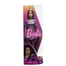 Barbie - Muñeca Fashionista con vestido estampado mármol y accesorios de moda ㅤ