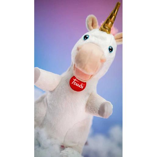 Giochi Preziosi - Marioneta de unicornio en peluche suave para regalo de Navidad o cumpleaños (Varios modelos) ㅤ