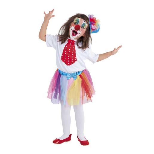 Disfarce infantil - clowny girl 5-6 anos