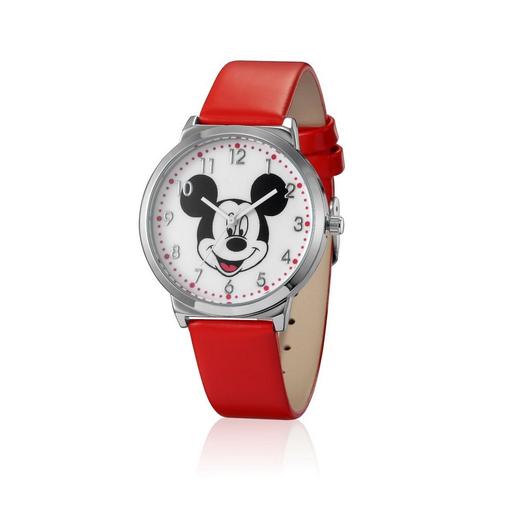 Disney - Mickey Mouse - Relógio de pulso vermelho