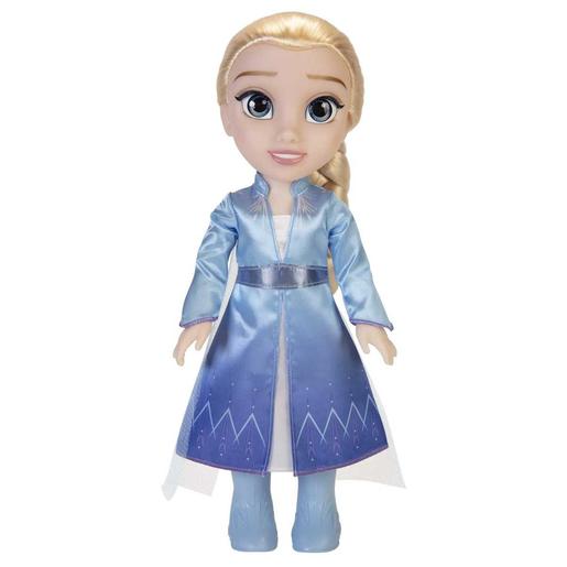 Disney - Frozen - Boneca Elsa de Frozen 38 cm com traje clássico do filme ㅤ