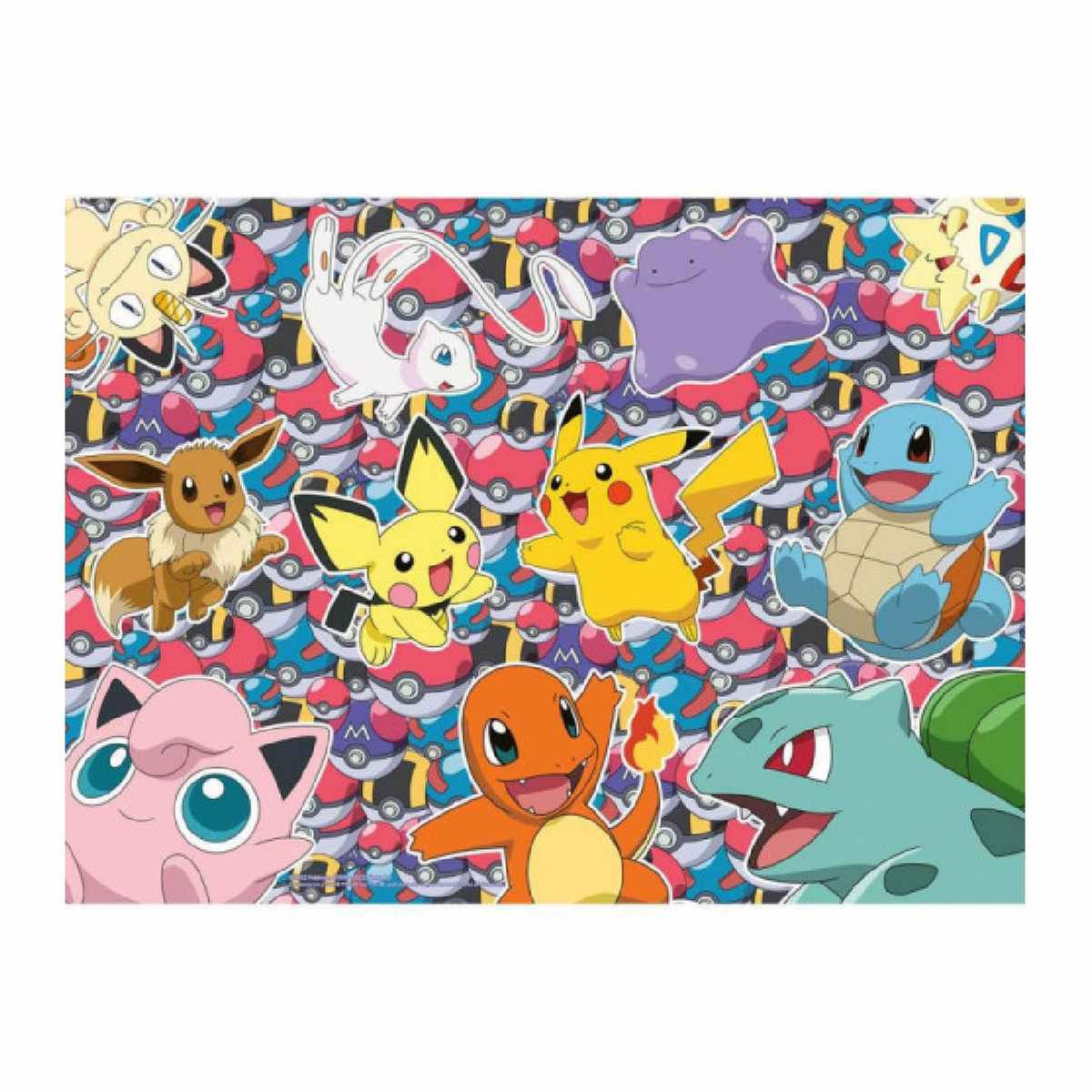 Puzzle Pokemon 1000 Peças