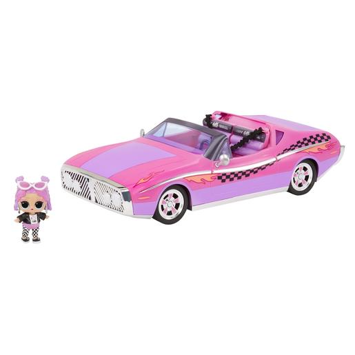 LOL Surprise - Carro desportivo rosa e roxo