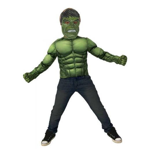 Os vingadores - Peito musculado Hulk com acessórios 5-7 anos