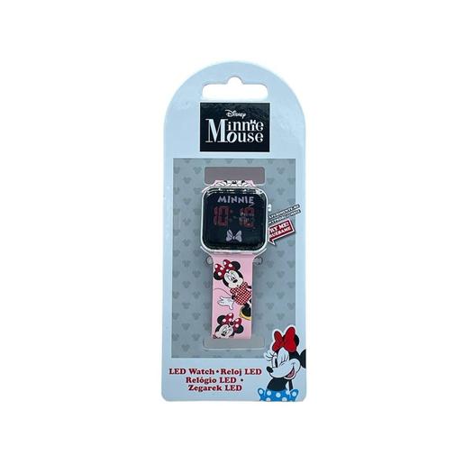 Minnie Mouse - Relógio LED infantil estilo Minnie ㅤ