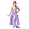 Princesas Disney - Rapunzel Disfarce com Lantejoulas 5-6 anos