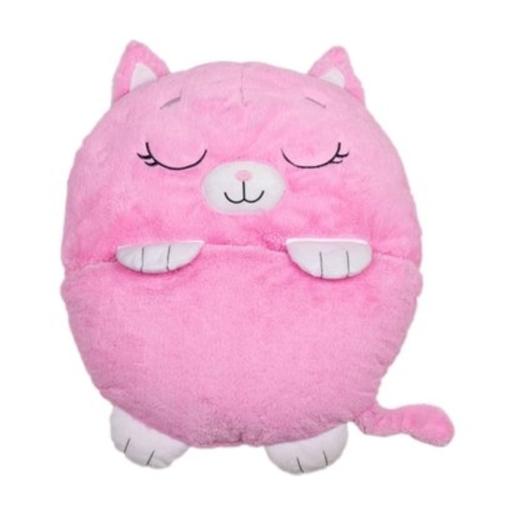 Dormi Loucos - Peluche gato rosa pequeno