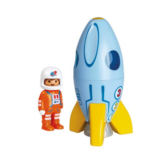 Playmobil 123 - Astronauta com Foguetão - 70186