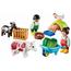 Playmobil - Quinta de animais e figuras 1.2.3: brinquedos educativos e de motricidade ㅤ