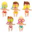 Famosa - Bonecos bebés 11cm Beach Time com fato de banho, óculos de sol flor ou coração, mudam de cor (Vários modelos)
