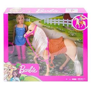 Barbie - Boneca com cavalo