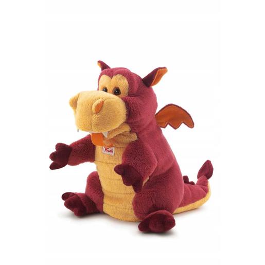 Giochi Preziosi - Marioneta de peluche de dragão suave para presentes em ocasiões especiais ㅤ