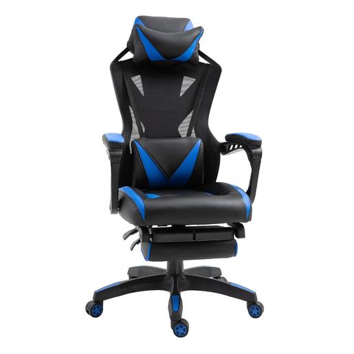 Vinsetto - Cadeira Gaming ergonómica azul-preto
