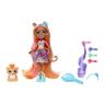 Mattel - Enchantimals - Muñeca guepardo Glam Party con accesorios para peinar y mascota ㅤ