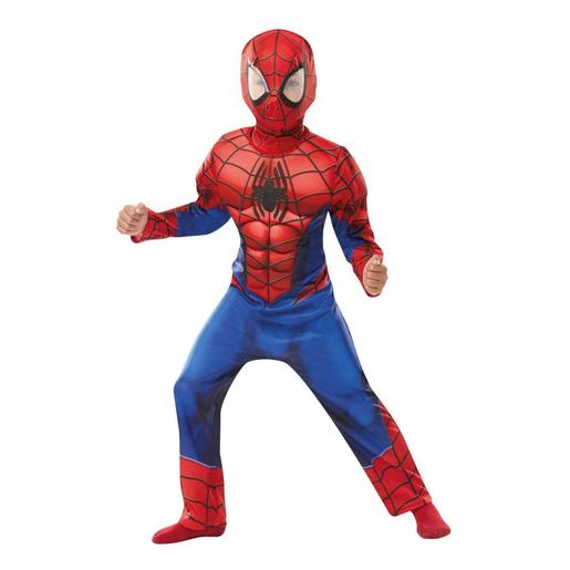 Rubie's - Spider-man - Fantasia infantil de luxo para crianças - Marvel Homem-Aranha, tamanho 3-4, altura 104 cm 640841S