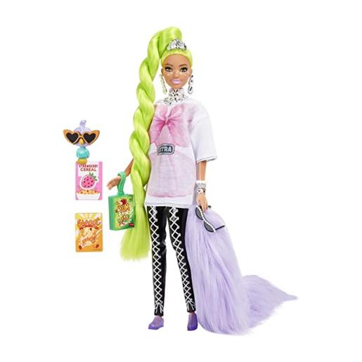 Barbie - Boneca Extra - Cabelo verde néon