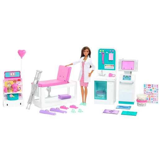 Barbie - Muñeca doctora con clínica