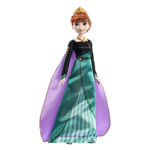 Mattel - Frozen - Muñeca reinas Elsa y Anna estilo Frozen ㅤ