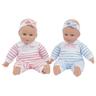 Love Bebe - Muñecos bebés gemelos 33 cm