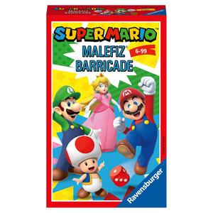 Ravensburger - Super Mario - Super Mario Compacto Barricada Malefiz, 2-4 jogadores ㅤ