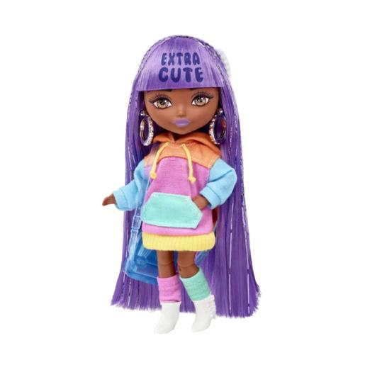 Barbie - Boneca Extra Mini cabelo roxo
