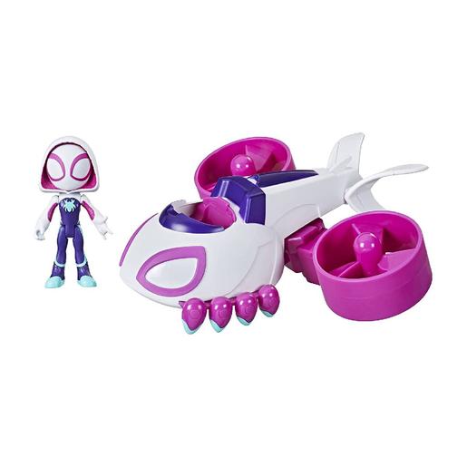 Spidey e os seus incríveis amigos - Ghost-Spider e Ghost-cóptero transmutável