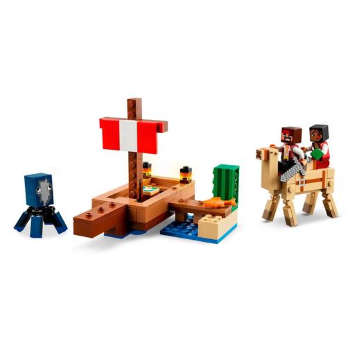 LEGO Minecraft - A Viagem no Barco Pirata - 21259