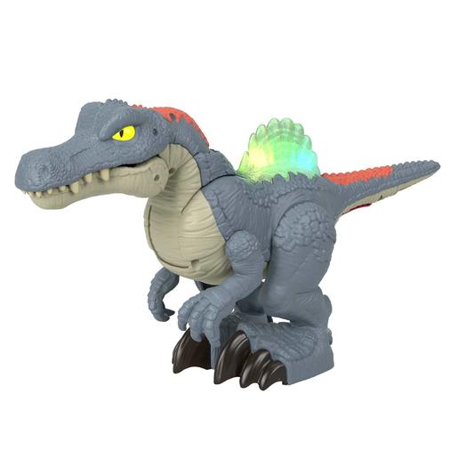 Imaginext - Jurassic World - Dinossauro de brinquedo grande com luzes, figura para crianças ㅤ