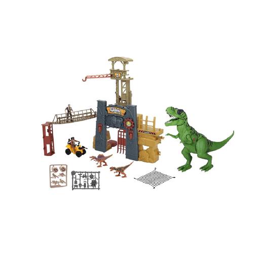 Dino Valley - Fortaleza com torre e tiranossauro