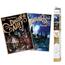 Harry Potter - Pack de 2 pósteres retro Hogwarts e Diagon
