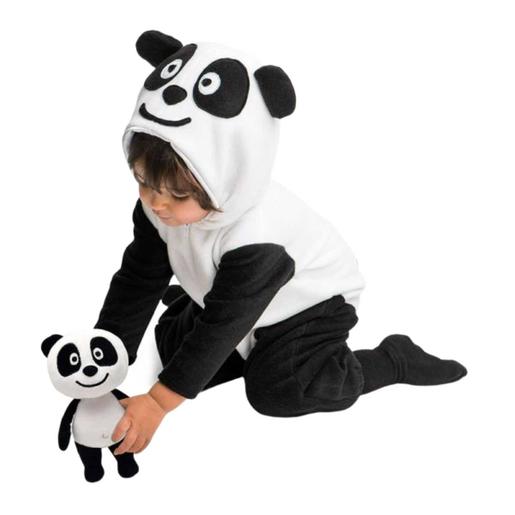 Disfraz infantil - Oso panda con peluche 1-3 años