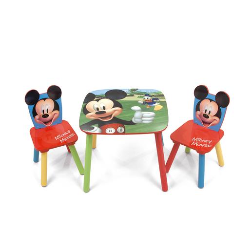 Mickey Mouse - Set de Mesa e Cadeiras