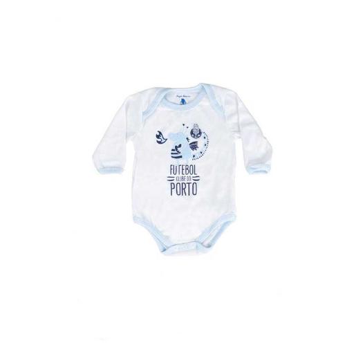 FC Porto - Body Bebé Dragão branco e azul 12-18 meses
