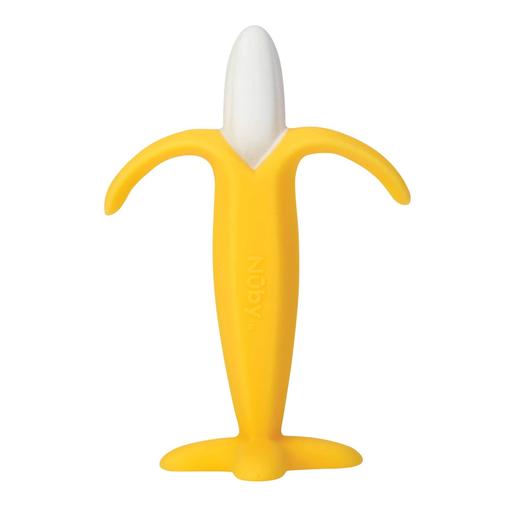 Nuby - Mordedor de silicone com forma de banana