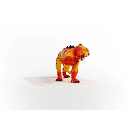 Schleich - Figura de ação Eldrador Creatures Tigre de Lava ㅤ
