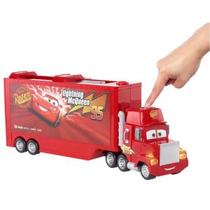 Disney - Cars - Camião falante com luzes e sons para armazenar carros de brinquedo HHL85