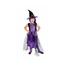 Fato infantil - Bruxa chique púrpura 5-7 anos