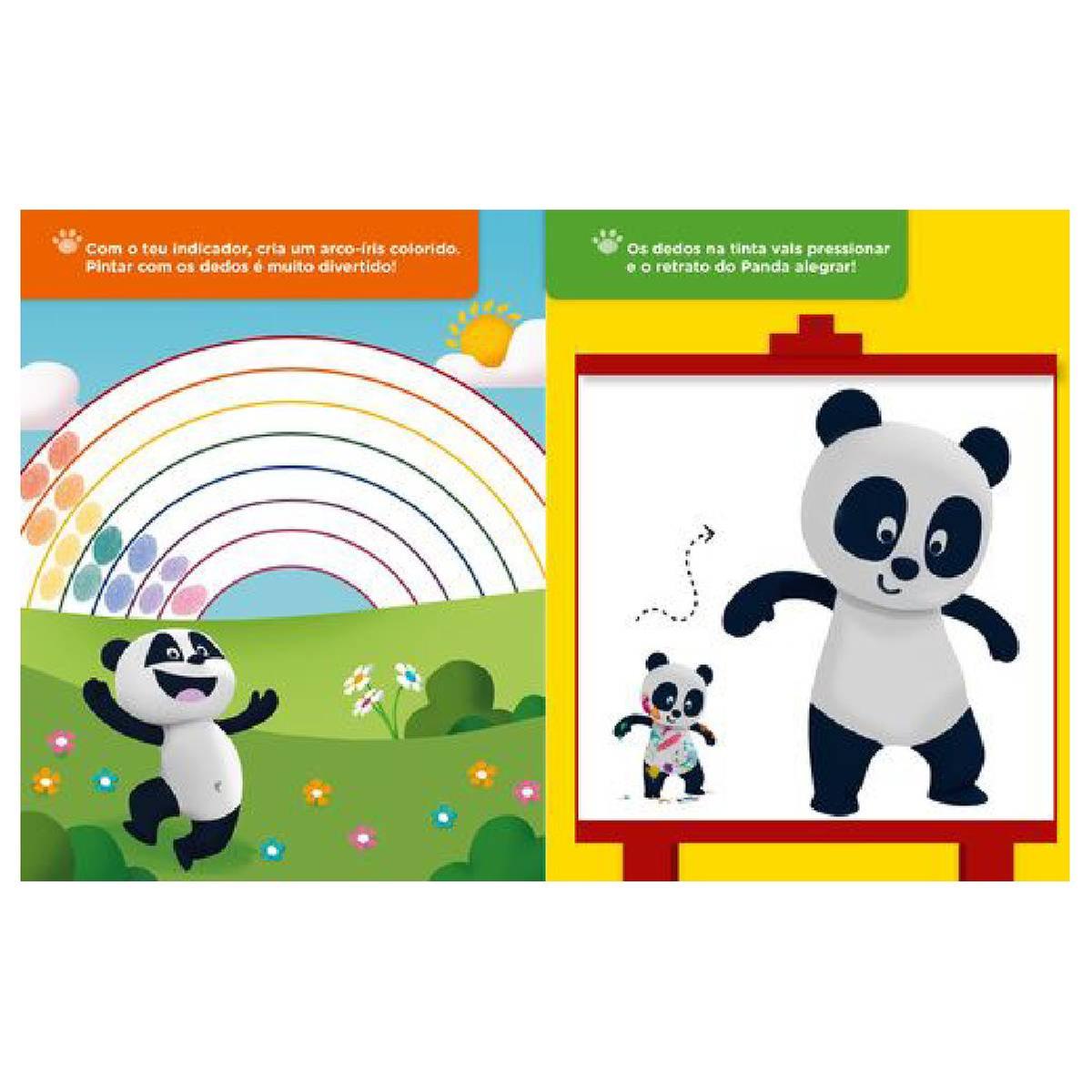 Canal Panda - Livro de pintar com os dedos Criador Intelectual