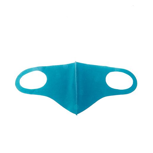 Máscara proteção de spandex reutilizável 1 ud Azul