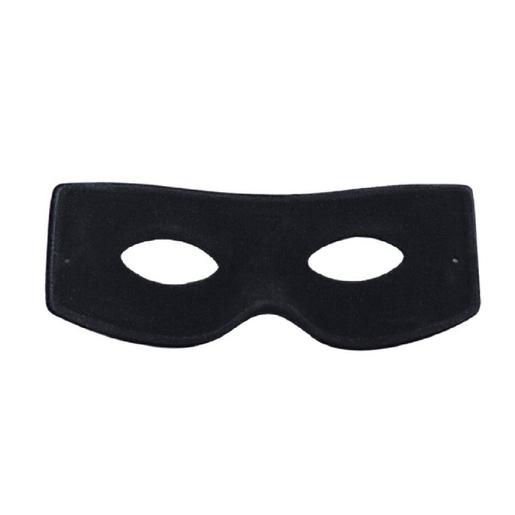 Máscara de camurça preta