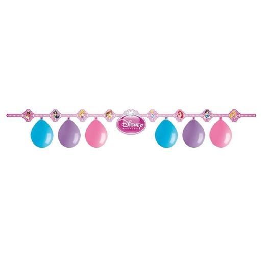 Princesas Disney - Kit Grinalda + 6 balões