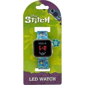 Disney - Relógio LED infantil Lilo e Stitch ㅤ